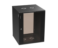 ExtraLink  Wisząca 19" 15U 600x600mm Premium jednosekcyjna (czarna) - 1323214 - zdjęcie 2